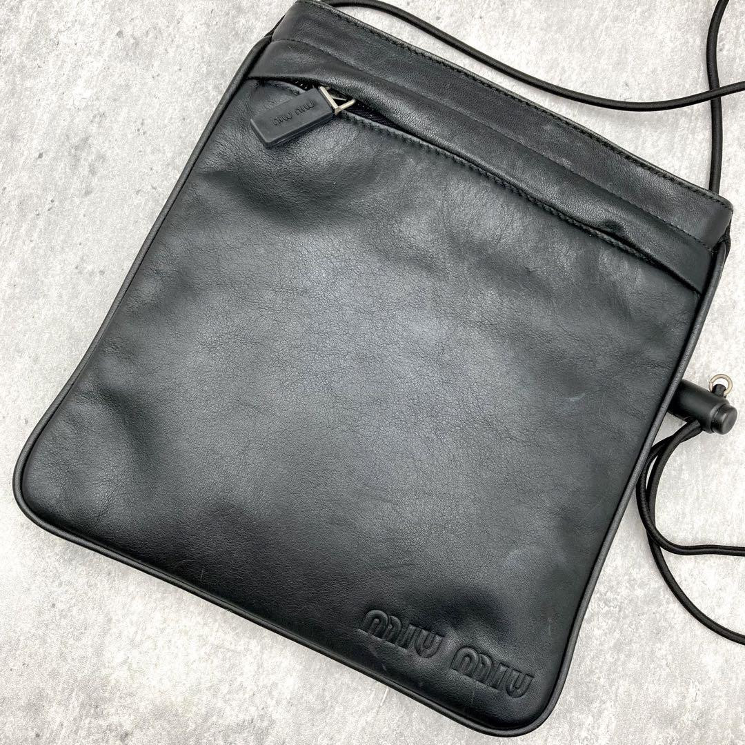 90s miumiu archive leather bag black | eBay 90s miumiu archive leather bag black | eBay