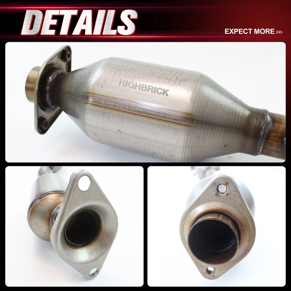 Conversores catalíticos adequados para 2007-2012 Nissan versa 1.8L, 2009-2010 Versa 1.6L - Imagem 3 de 4