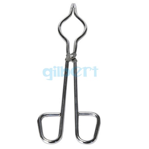 200-500mm Iron Chroming Crucible Tongs Bent Beaker Hold Melting Dish Holder - Picture 4 of 12