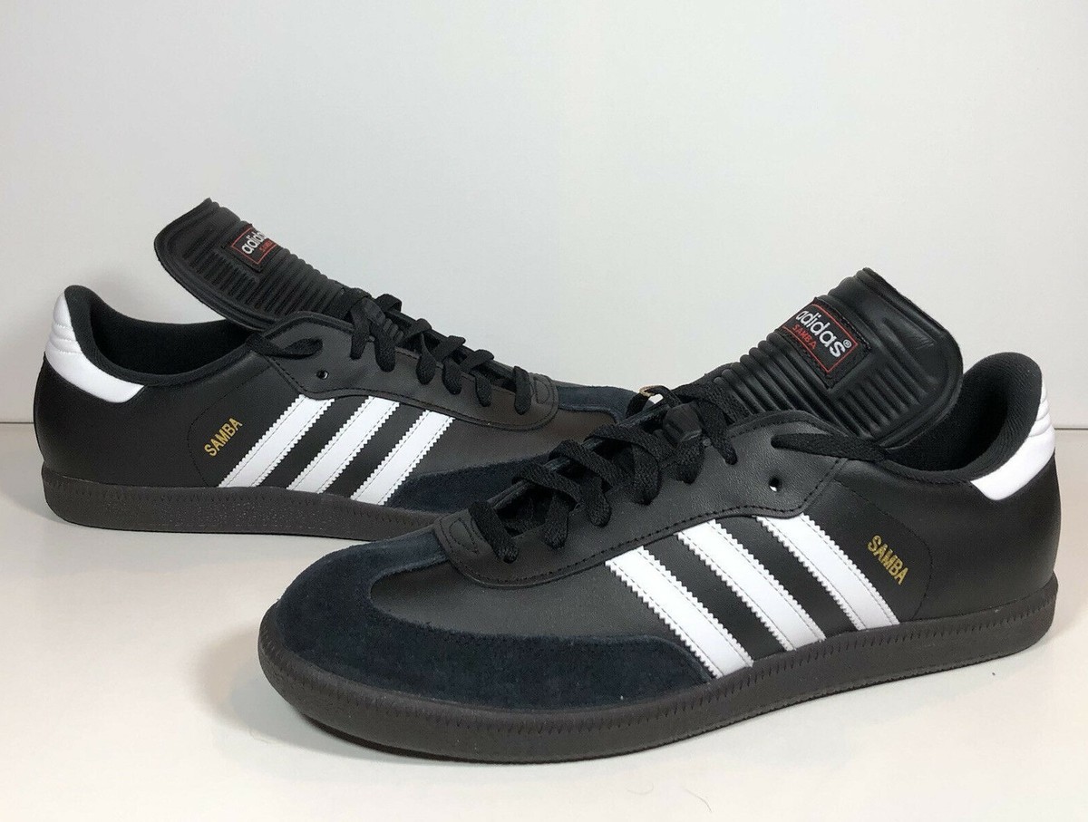 Adidas Samba Men&#039;s Black Red White Gum 034563 Boys Girls Kids Youth | eBay