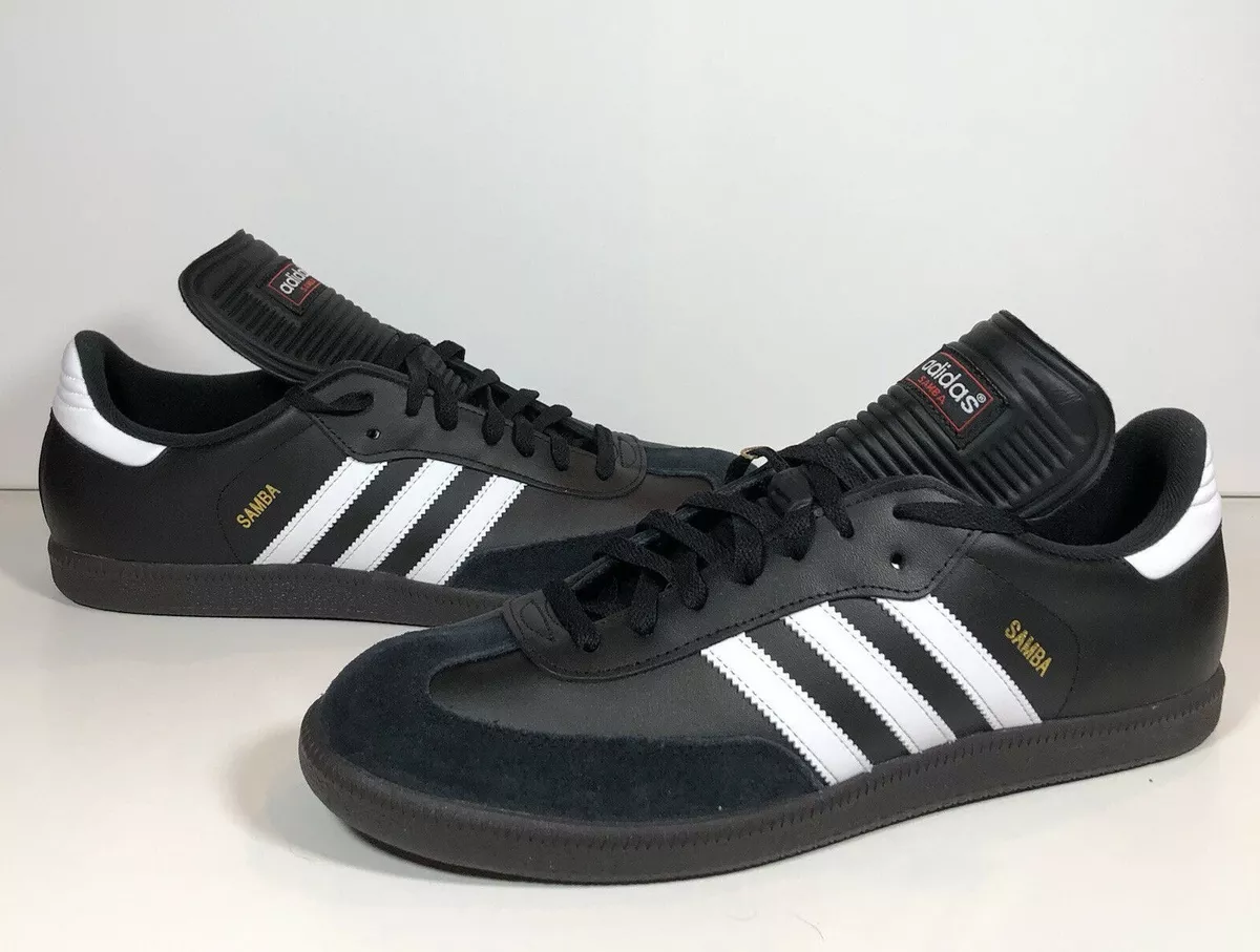 sneen tyveri sprede Adidas Samba Classic Men&#039;s Black Red White Gum 034563 Boys Girls Kids  Youth | eBay