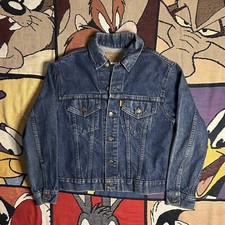 RARE Vintage 70s Levi's Orange Tab Denim Jean Jacket Type 3 Made In USA