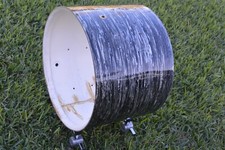 Guscio batteria basso Ludwig 20" Black Oyster Pearl Club Date 1966 per il tuo set! J947