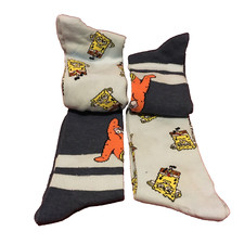 SpongeBob SQUAREPANTS Patrick Star Crew Socks 2 Pairs Men's Shoe Size 6-12