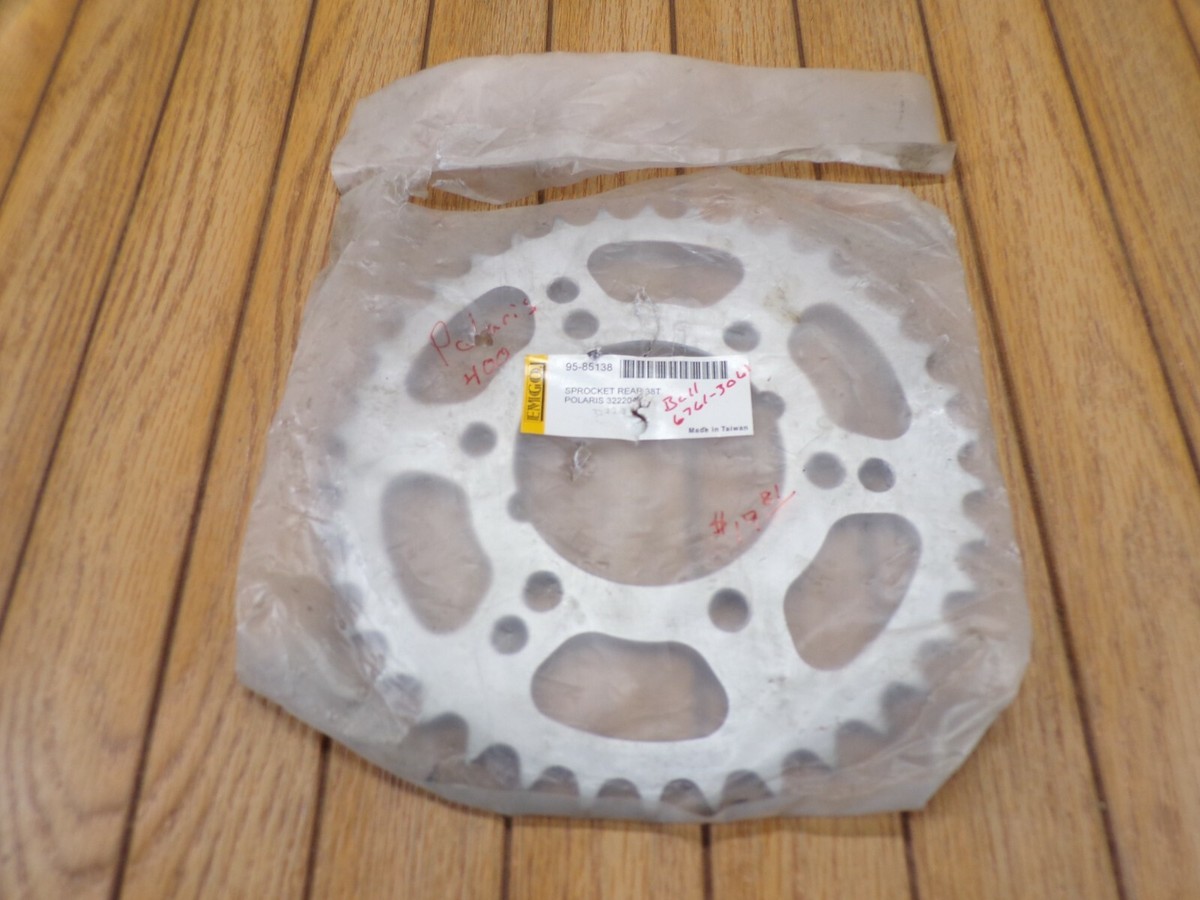 EMGO 95-85138 REAR SPROCKET 38 TOOTH POLARIS 400 PART NO 3222046