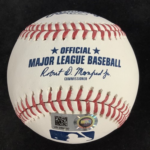 Pete Alonso signierter Baseball NY Mets 2019 NL ROY Insc Auto MLB Fanatiker ASG HR - Bild 6 von 7