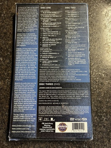 Johnny Cash - At San Quentin (DVD, 2006, DVD) New Sealed!!(02) - Bild 2 von 3