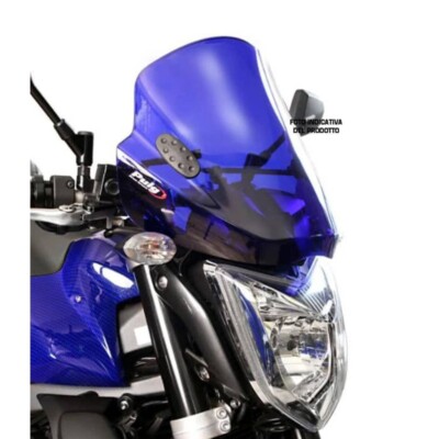 Puig CUPOLINO UNIV. TREND FÜR DUCATI SCRAMBLER ICON/CLASSIC/FULL GR. 15-23 BLAU