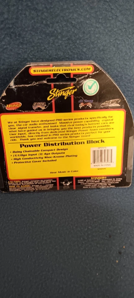 Stinger SPD515 0 To 4 Gauge 4-Way Car 3 Output Ground Power Distribution Block - Image 2 of 2