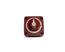 6006 SWITCH ON/OFF KNOB RED 