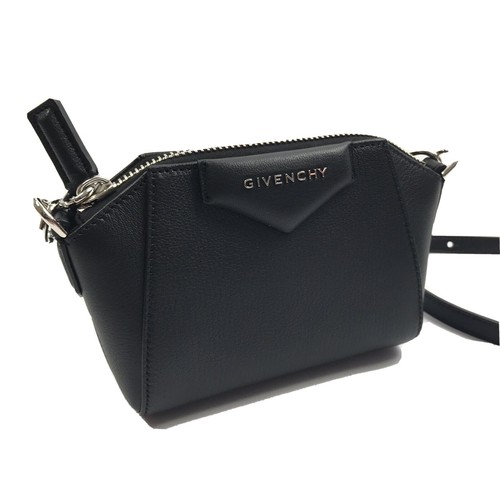 GIVENCHY Antigona Nano Nero in Pelle Borsa a tracolla RRP £ 890 | eBay