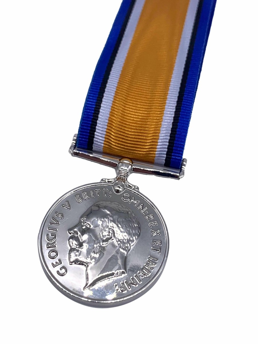 WW1 Medal Pair, British War And Victory Medals, Brand New, Replica