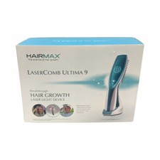 HairMax Ultima 9 LaserComb Hair Growth Laser Light Device - Blue (ULTIMA9-KIT)