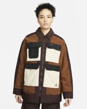 Womens Nike Air Jordan Cosy Girl Jacket Size S (dj2722 204)