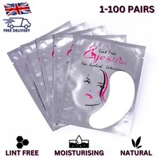 Salon Eyelash Lash Extensions Under Eye Gel Pads Lint Free Patches Make Up Tools