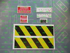 Ghostbusters Custom Made Full Size Trap Replacement Stickers