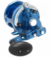 Avet G2 JX 2 Speed Lever Drag Fishing Reels - Right Hand Blue