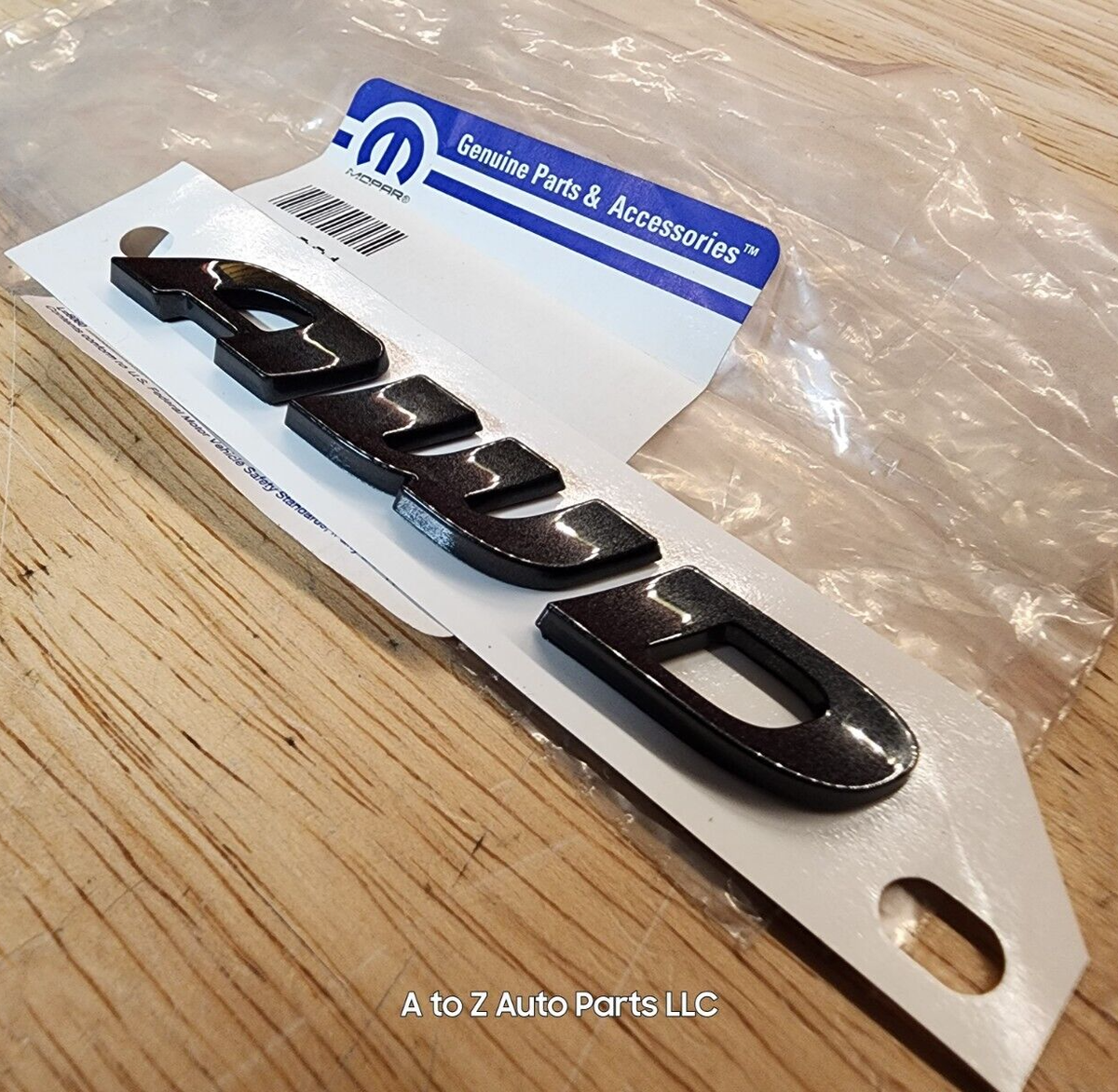 NEW 2020-2023 Chrysler 300 AWD Black Noise Trunk Emblem