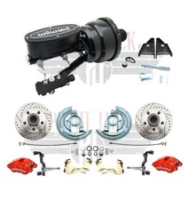 1964-1972 Chevelle/ Camaro Wilwood Front Disc Brake Kit Blackout Master Cylidner