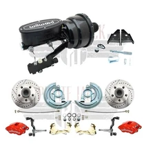 1964-1972 Chevelle/ Camaro Wilwood Front Disc Brake Kit Blackout Master Cylidner