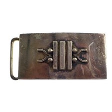 Georg Jensen Sterling Silver Belt Buckle  69 for a 1 inch wide Belt