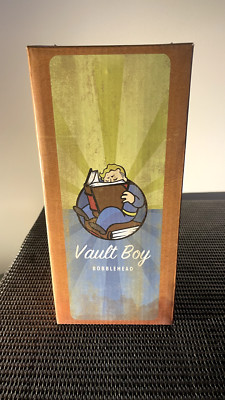 Fallout Vault Boy perk Bobblehead Vault 111 Intelligence 7'' inch ThinkGeek New