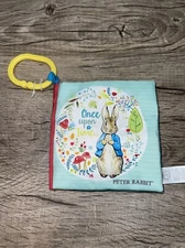 Beatrix Potter Peter Rabbit Once Upon A Time Soft Book Infant Crinkles Soft Toy