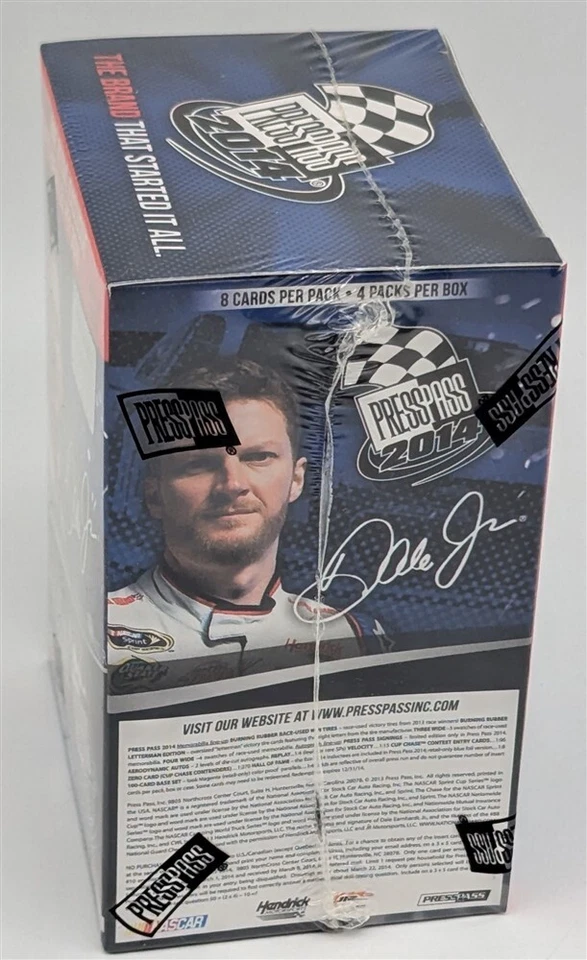 Factory Sealed Blaster Box 2014 Press Pass NASCAR Racing Cards - Image 4 of 4