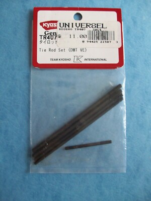 VINTAGE KYOSHO 407 TIE ROD SET FOR DMT VE TR407 NIP