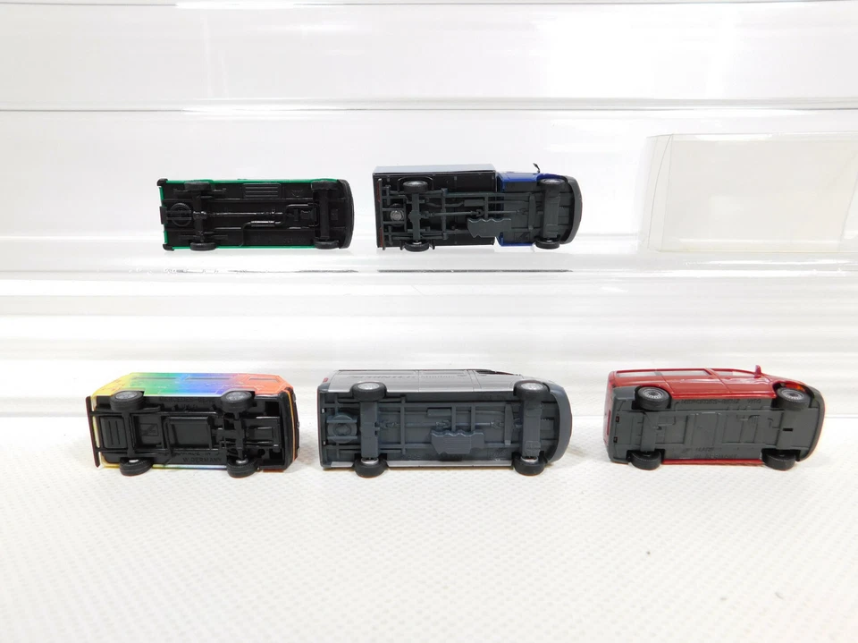 5X Herpa H0 1:87 MB-Modello: T1N + 207D + Vito + 190D, Molto Buono #CL78-0,5 - Immagine 3 di 4