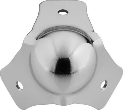 Monacor MZF-303 Metal corner 3-legged, small, 1.2mm steel, galvanized