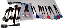 Lot of 23 Baby Spoons Gerber Soft Bite, Oneida, 80 the first years -some are new