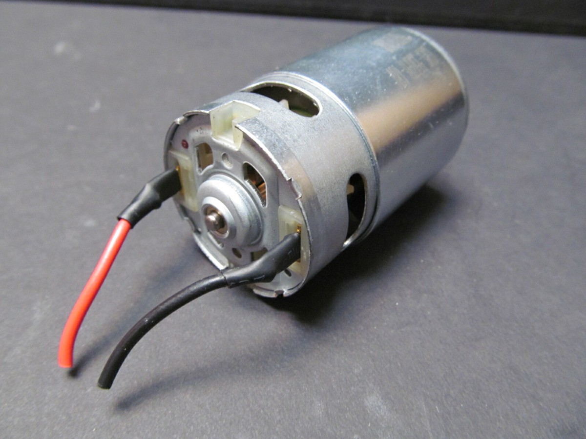 C RS 550PH-18V Brushed Electric motor w/ 9T-Gear for RC toys/hobby