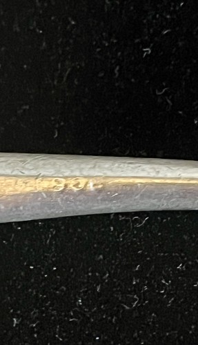 vintage 1930s W.C. Fields Pewter Bar cocktail spoon - Picture 5 of 5