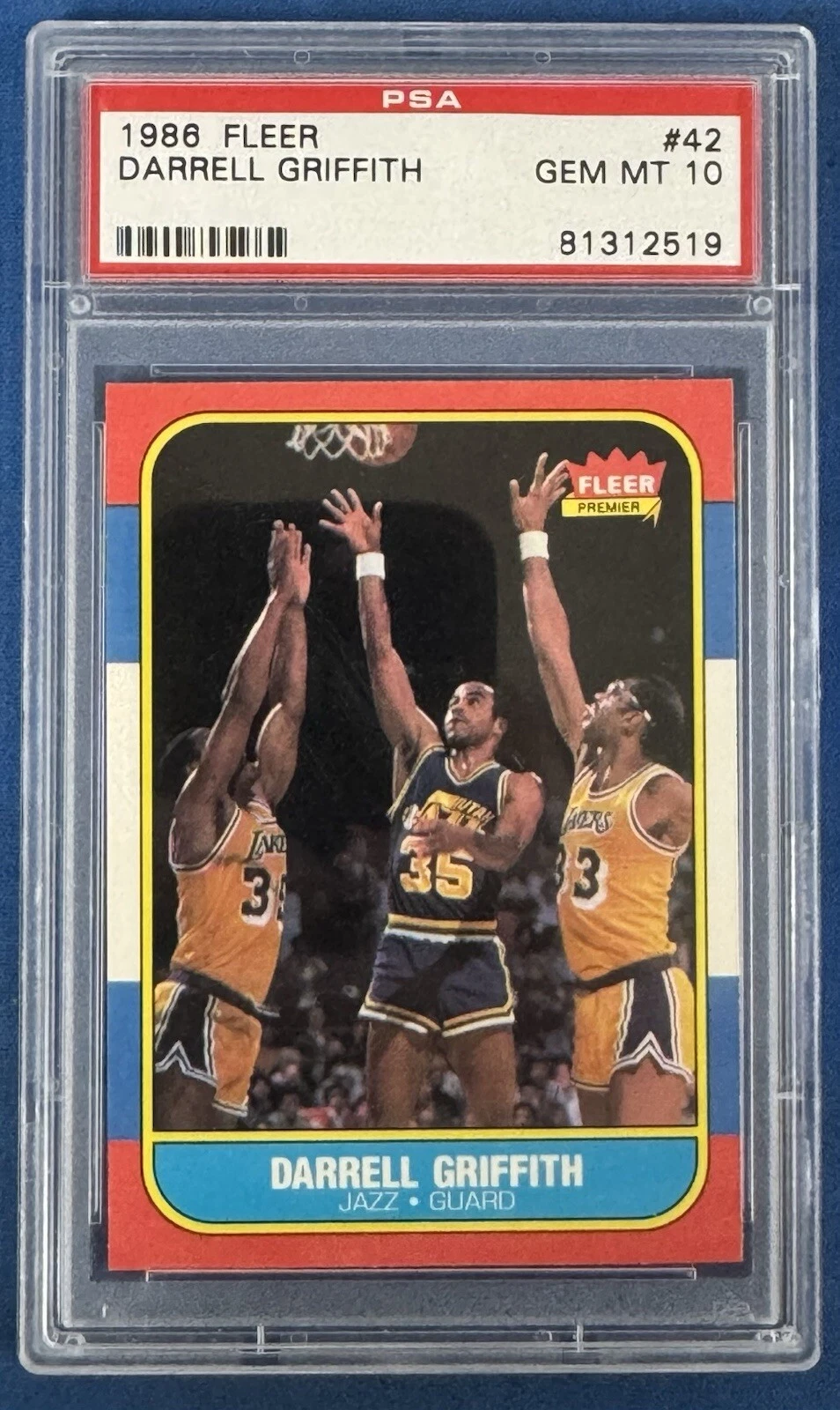 Darrell Griffith trading card