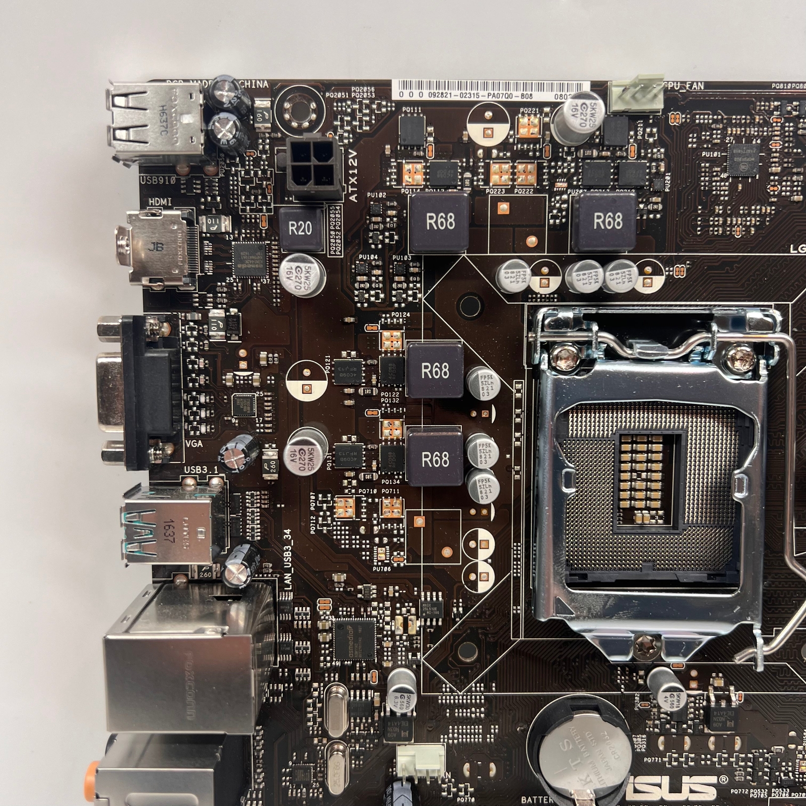 ASUS H110I/G11CD/DP LGA 1151 microATX Gaming Motherboard eBay