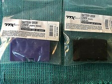 New INDIGO Battery Cover - Game Boy Advance GBA Purple or Black Replacement Door