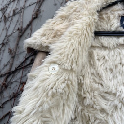 Vintage Armani Jeans Faux Fur Aviator Shearling Jacket | eBay Vintage Armani Jeans Faux Fur Aviator Shearling Jacket | eBay