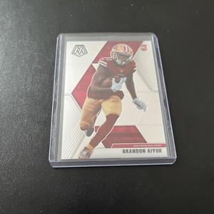 2020 Panini Mosaic Football Card Brandon Aiyuk RC #210