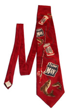 BUDWEISER  BUD LIGHT Mens Tie  GENUINE COLLECTION CORP c 1996 BUSCH INC