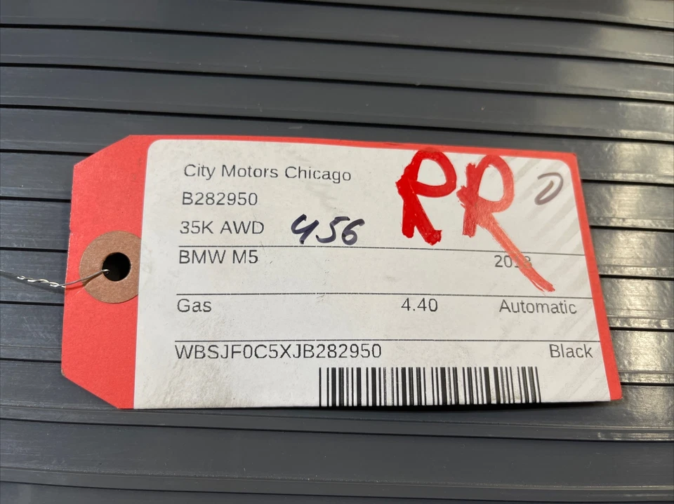 2015-2022 BMW M5 F90 G30 Rear Right Fender Liner Shield Cover OEM - Image 2 of 4