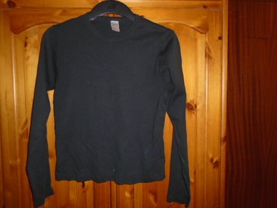 tesco black long sleeve top