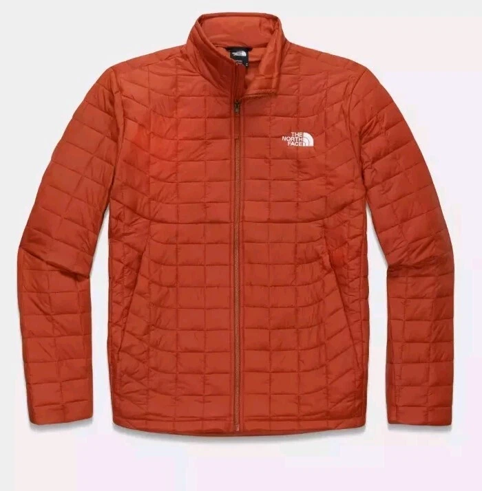 North Face Jacket Mens Lightweight Packable Thermoball. Picante Red. M