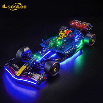 LocoLee LED Licht Kit für LEGO 42206 Oracle Red Bull Racing RB20 F1 Rennauto