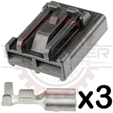 2 Way Walbro Connector Plug Kit for 255lph pumps & universal pumps