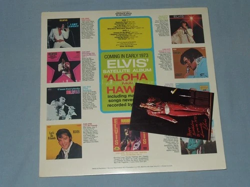 Elvis "Separate Ways" LP (CAS-2611) Factory Sealed W/Bonus Photo Under Shrink!!