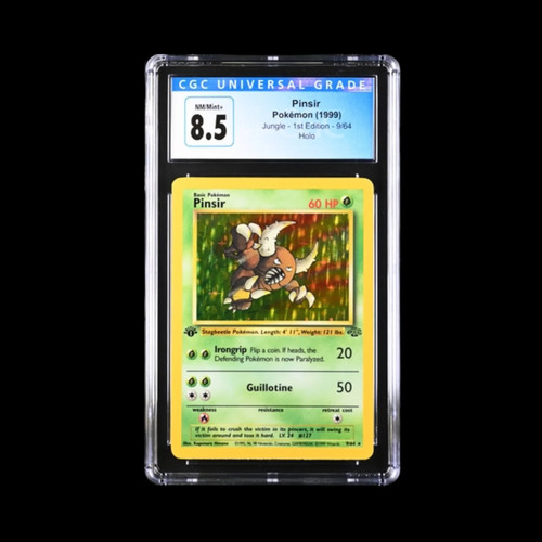 Pinsir (1st Edition) graded CGC 8.5 for sale on eBay