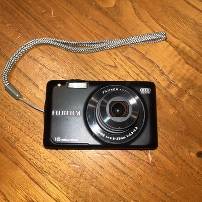 Fujifilm FinePix JX580 16.0MP Digital Black Camera HD Movie Camera