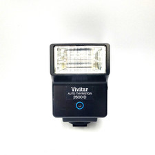 Vivitar Auto Thyristor 2600D Universal Shoe Mount Camera Flash