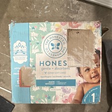 Honest Gentle  Absorbent Size 1 Disposable Diapers 160 Count Multicolor Unisex
